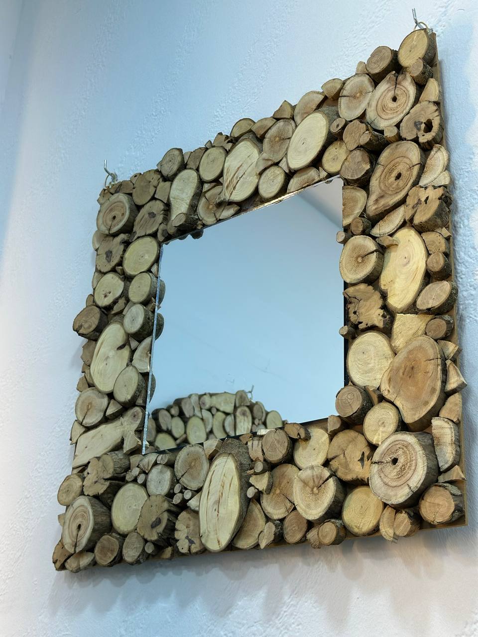 Miroir en bois lux